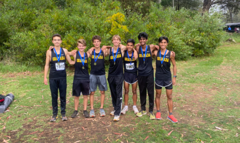 The Varsity Boys after winning the Lowell Invitational