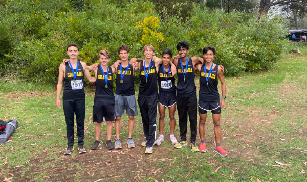 The Varsity Boys after winning the Lowell Invitational