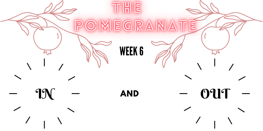 Pomegranates In and Out - Week 6