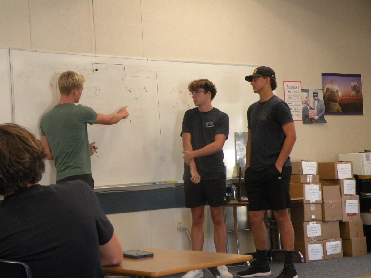 Water Polo Club officers teach 5-on-6