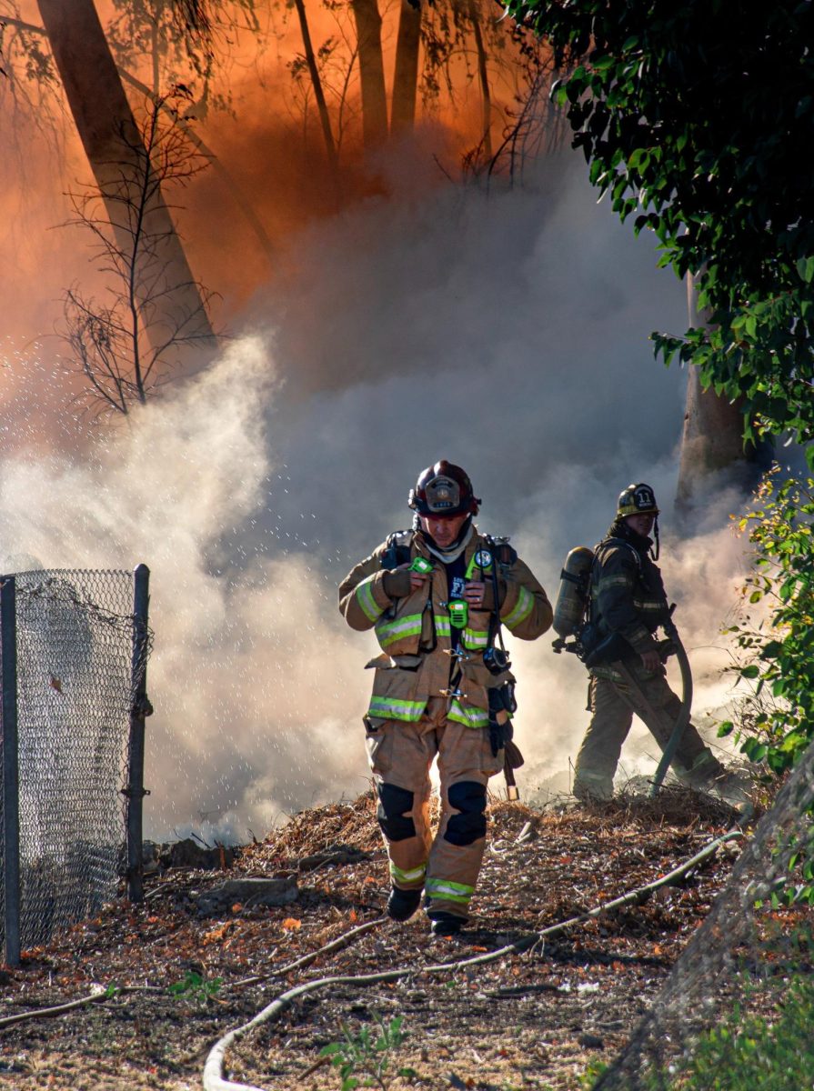 LPFD Training Burn at Sycamore Grove Promotes Safety and Environmental Health