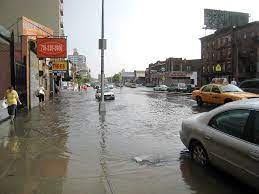 Several Inches Of Rain Drench New York, Leaving The City In Complete Disarray