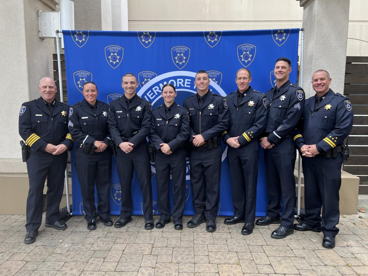Livermore Police Officers Gather for a Picture