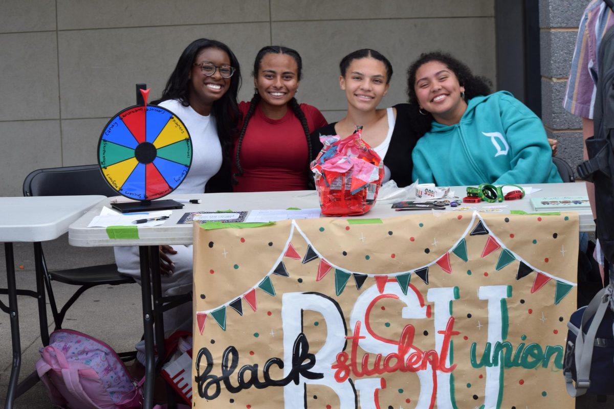Members of Black Student Union
