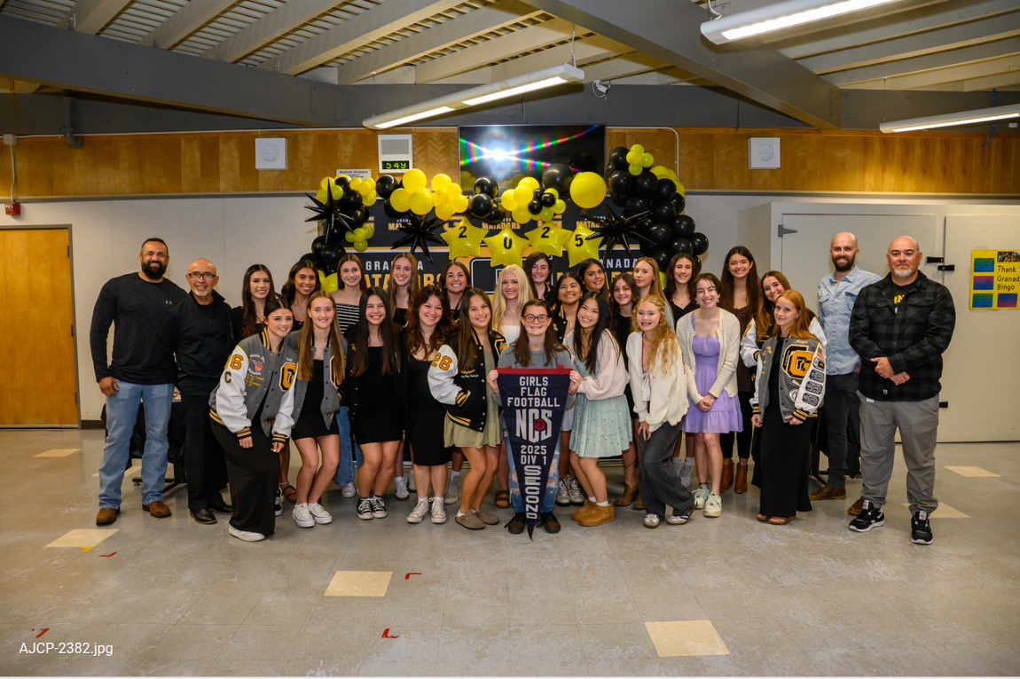 Flag football team season end banquet
