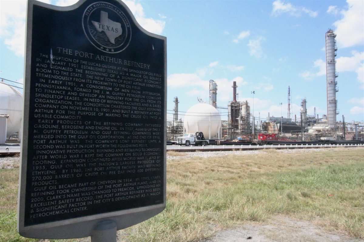 Valero Refinery in Port Arthur, Texas before the explosion